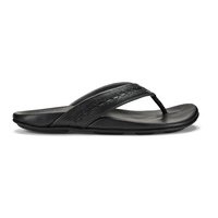 [BRM1987730] 올루카이 Honoli‘i 레더/가죽 샌들  맨즈 10433-4040-10 (Black/Black)  Olukai Leather Sandals