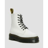 [BRM2098726] 닥터마틴 제이든 스무드 레더/가죽 플랫폼 부츠 남녀공용 15265100  (WHITE)  DR MARTENS Jadon Smooth Leather Platform Boots