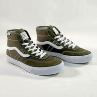 [BRM2170308] 반스 크로켓 하이 슈즈 맨즈  (Dark Olive)  Vans Crockett High Shoes