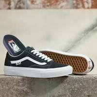 [BRM2100528] 반스 Wrapped 스케이트 올드스쿨 스케이트보드 슈즈 맨즈 (Dark Navy)  Vans Skate Old Skool Skateboard Shoe
