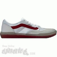 [BRM2107471] 반스 스케이트 AVE 슈즈 맨즈  ((Sport Leather) Chili Pepper/White)  Vans SKATE Shoe