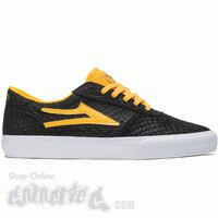 [BRM2107763] Galactic G 스케이트shop 라카이 맨체스터 슈즈 맨즈  (Black/Gold)  Skateshop Lakai Manchester Shoe