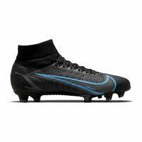 [BRM2028250] 나이키 남녀공용 슈퍼플라이 8 프로 FG 펌그라운드 축구화  - Black/Black/Iron 그레이 맨즈 CV0961-004  Nike Unisex Superfly Pro Firm Ground Soccer Shoe Grey