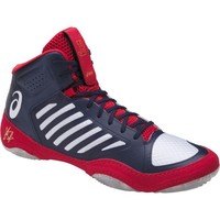 [BRM1917294] 레슬링화 아식스 조던 Burroughs JB 엘리트 III 인디고 Blue/White/클래식 레드 맨즈 J702N.4901 복싱화  Wrestling Shoes ASICS Jordan Elite Indigo Blue/White/Classic Red