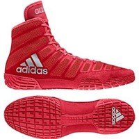 [BRM1926650] 레슬링화 아디다스 아디제로 바너 2 Red/Silver 맨즈 2AC7498 복싱화  Wrestling Shoes adidas adiZero Varner