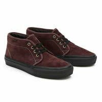[BRM2180594] 반스 슈즈 스케이트 츄카 맨즈  (Dark Red/Black)  Vans Shoes Skate Chukka