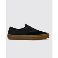 [BRM2185448] 반스 슈즈 스케이트 어센틱 맨즈  (Black/Black/Gum)  Vans Shoes Skate Authentic