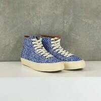 [BRM2159279] 라스트리조트 AB VM003 캔버스 하이 스케이트보드화 Cracked Blue/White 맨즈  Last Resort Canvas High Skate Shoes