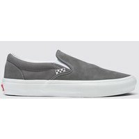 [BRM2158264] 반스 스케이트 슬립온 슈즈 맨즈 (Pewter)  Vans Skate SlipOn Shoes