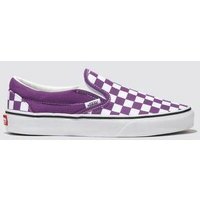 [BRM2187616] 반스 클래식 슬립온 슈즈 맨즈 (Purple Magic (Color Theory))  Vans Classic SlipOn Shoes