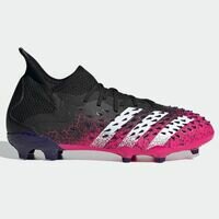 [BRM2016133] 아디다스 JR 프레데터 프리크 .1 FG - Black-Pink-Purple 키즈 Youth  축구화  Adidas Predator Freak