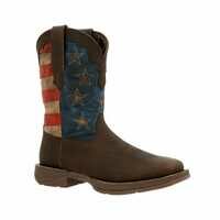 [BRM2023156] ★Medium(발볼보통) 듀랑고 레벨 빈티지 웨스턴 부츠 맨즈 DDB0328  (Brown)  Durango Rebel Men&#039;s Vintage Western Boot