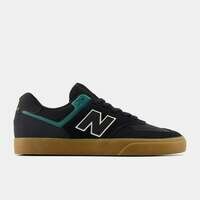 [BRM2173216] 뉴발란스 슈즈 뉴메릭 574 벌크 맨즈  NM574VBG (Black/Teal)  New Balance Shoes Numeric Vulc