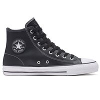[BRM2172106] 컨버스 CTAS 프로 하이 슈즈 맨즈  (Leather Black/ White/ Black)  Converse Pro Hi Shoes