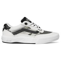 [BRM2178252] 반스 웨이비 슈즈 맨즈  (Leather True White/ Black)  Vans Wayvee Shoes