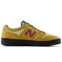 [BRM2184665] 뉴발란스 뉴메릭 480 슈즈 맨즈  (Brown/ Red)  New Balance Numeric Shoes