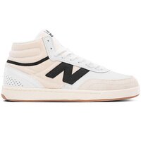 [BRM2186785] 뉴발란스 뉴메릭 440 하이 V2 슈즈 맨즈  (White/ Black)  New Balance Numeric High Shoes