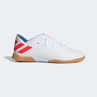 [BRM1943303] 아디다스 네메시스 메시 19.4 인도어 축구화 주니어 - White/Red 302 Redirect 팩 키즈 Youth F99932  ADIDAS adidas Nemeziz Indoor Soccer Shoes Junior Pack