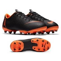 [BRM1896849] 나이키 Youth 머큐리얼 베이퍼 XII 아카데미 MG 슈즈 키즈 AH7347-081 축구화 (Black/Orange)  Nike Mercurial Vapor Academy Shoes