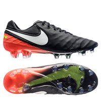 [BRM1897113] 나이키 티엠포 레전드  VI FG 축구화 맨즈 819177-018 (Black/Hyper Orange)  Nike Tiempo Legend Soccer Shoes