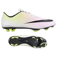 [BRM1899281] 나이키 머큐리얼 벨로체 II FG 축구화 맨즈 651618-107 (White/Multi)  Nike Mercurial Veloce Soccer Shoes