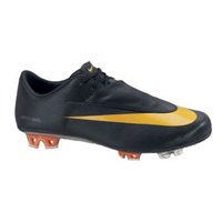 [BRM1901375] 나이키 머큐리얼 베이퍼 VI FG 축구화 맨즈 396125-080 (Black/Orange)  Nike Mercurial Vapor Soccer Shoes