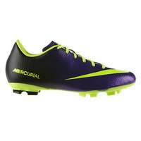 [BRM1903129] 나이키 Youth 머큐리얼 빅토리 IV FG 축구화 키즈 553631-570 (Electro Purple)  Nike Mercurial Victory Soccer Shoes