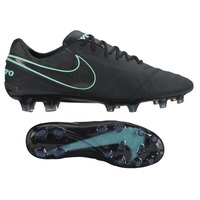 [BRM1907226] 나이키 티엠포 레전드  VI FG 축구화 맨즈 819177-004 (Black/Hyper Turquoise)  Nike Tiempo Legend Soccer Shoes
