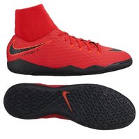 [BRM1910347] 나이키 하이퍼베놈X 펠론 III DF 인도어 축구화 맨즈 917768-616 (Crimson)  Nike HypervenomX Phelon Indoor Soccer Shoes