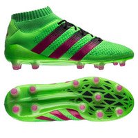 [BRM1913394] 아디다스 에이스  16.1 프라임니트 FG/AG 축구화 맨즈 AQ5151 (Solar Green/Pink)  adidas ACE Primeknit Soccer Shoes