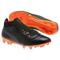 [BRM1914358] 퓨마  원 럭스 FG 축구화 맨즈 104055-01 (Black/Shocking Orange)  Puma ONE Lux Soccer Shoes