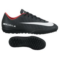 [BRM1914765] 나이키 Youth 머큐리얼 빅토리  VI 터프 축구화 키즈 831949-002 (Black/White)  Nike Mercurial Victory Turf Soccer Shoes