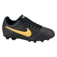[BRM1914942] 나이키 Youth 티엠포 리오 FG 축구화 키즈 509035-080 (Charcoal/Orange)  Nike Tiempo Rio Soccer Shoes