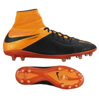 [BRM1917193] 나이키 하이퍼베놈  팬텀 II 레더/가죽 FG 축구화 맨즈 747501-008 (Orange)  Nike HyperVenom Phantom Leather Soccer Shoes