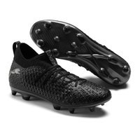 [BRM1917795] 퓨마  퓨처 4.3 넷핏 FG/AG 축구화 맨즈 105612-02 (Black/Silver)  Puma Future NETFIT Soccer Shoes