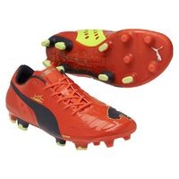 [BRM1918156] 퓨마 에보파워 1 FG 축구화 맨즈 102942-01 (Fluro Peach)  Puma evoPower Soccer Shoes