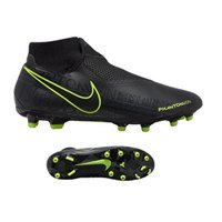 [BRM1925564] 나이키  팬텀 비전 아카데미 DF MG 축구화 맨즈 AO3258-007 (Black/Volt)  Nike Phantom Vision Academy Soccer Shoes