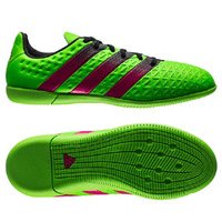 [BRM1927587] 아디다스 Youth 에이스 16.3 인도어 축구화 키즈 AF5186 (Solar Green/Pink)  adidas ACE Indoor Soccer Shoes