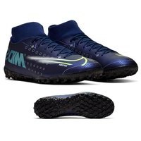 [BRM1927661] 나이키  슈퍼플라이 7 아카데미 DF MDS 터프 축구화 맨즈 BQ5435-401 (Blue Void/Barely Volt/White/Black)  Nike Superfly Academy Turf Soccer Shoes