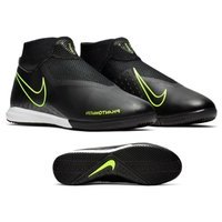 [BRM1927801] 나이키  팬텀 비전 아카데미 DF 인도어 슈즈 맨즈 AO3267-007 축구화 (Black/Volt)  Nike Phantom Vision Academy Indoor Shoes