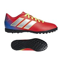 [BRM1927837] 아디다스 Youth 네메시스 메시 18.4 터프 축구화 키즈 CM8642 (Active Red/Silver)  adidas Nemeziz Messi Turf Soccer Shoes