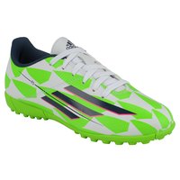 [BRM1928082] 아디다스 Youth F5 TRX 터프 축구화 키즈 M25052 (White/Bright Green)  adidas Turf Soccer Shoes