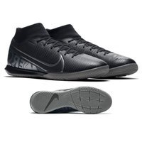 [BRM1928530] 나이키  슈퍼플라이 7 아카데미 인도어 축구화 맨즈 AT7975-001 (Black/Metallic Cool Gray)  Nike Superfly Academy Indoor Soccer Shoes