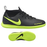 [BRM1929897] 나이키 Youth  팬텀 비전 클럽 DF 인도어 축구화 키즈 AO3293-007 (Black/Volt)  Nike Phantom VSN Club Indoor Soccer Shoes