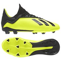 [BRM1929972] 아디다스 Youth 엑스 18.3 FG 축구화 키즈 DB2418 (Solar Yellow/Black)  adidas Soccer Shoes