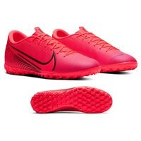 [BRM1933297] 나이키 머큐리얼 베이퍼 XIII 아카데미 터프 축구화 맨즈 AT7996-606 (Laser Crimson/Black)  Nike Mercurial Vapor Academy Turf Soccer Shoes
