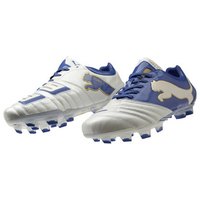 [BRM1953815] 퓨마 파워캣 1.12 FG 축구화 맨즈 102470-01 (White/Royal)  Puma Powercat Soccer Shoes