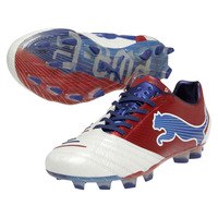 [BRM1968118] 퓨마 파워캣 1.12 SuperLite FG 축구화 맨즈 102627-01 (White/Red)  Puma Powercat Soccer Shoes