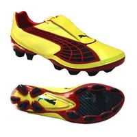 [BRM1975879] 퓨마 v1.10 FG 축구화 맨즈 101819-02 (Blazing Yellow/Black)  Puma Soccer Shoes