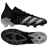 [BRM1991335] 아디다스  프레데터 프리크.1 FG 축구화 맨즈 FY1021 (Black/White) adidas Predator Soccer Shoes